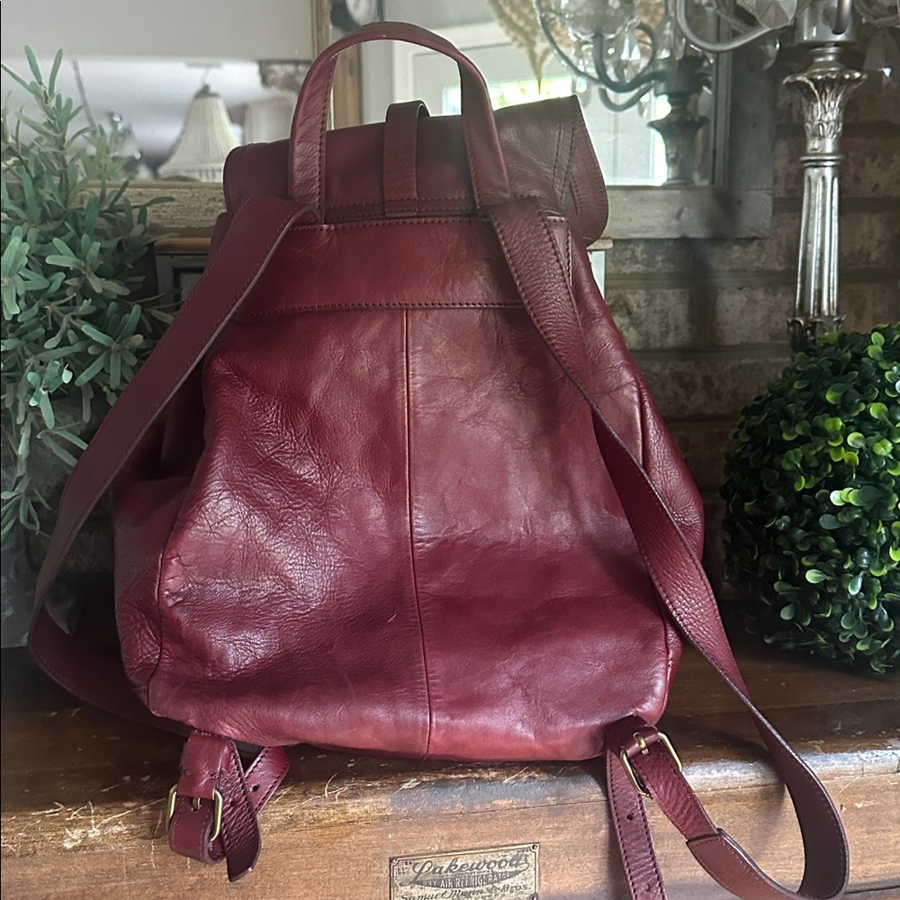 MADEWELL LEATHER BACKPACK RUCKSAK - Picture 3 of 9